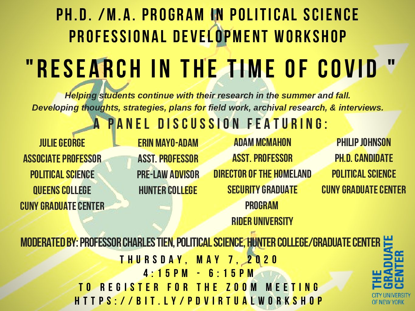 Professional Development Workshop: Research in the time of COVID